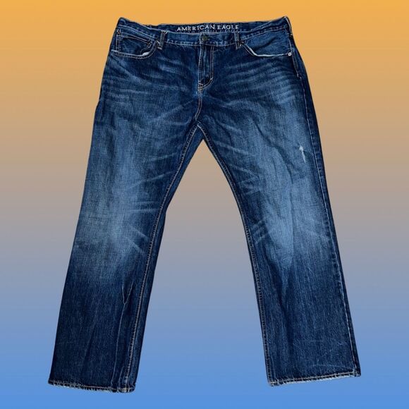 Men’s American Eagle Straight Leg Jeans Size 42x30 - Picture 7 of 7